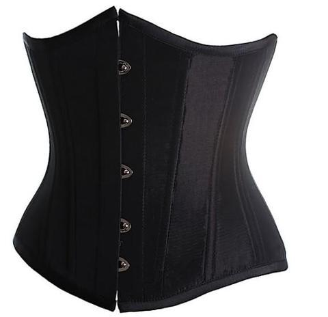 Black Jacquard Waist Training Underbust Corset *OFFER